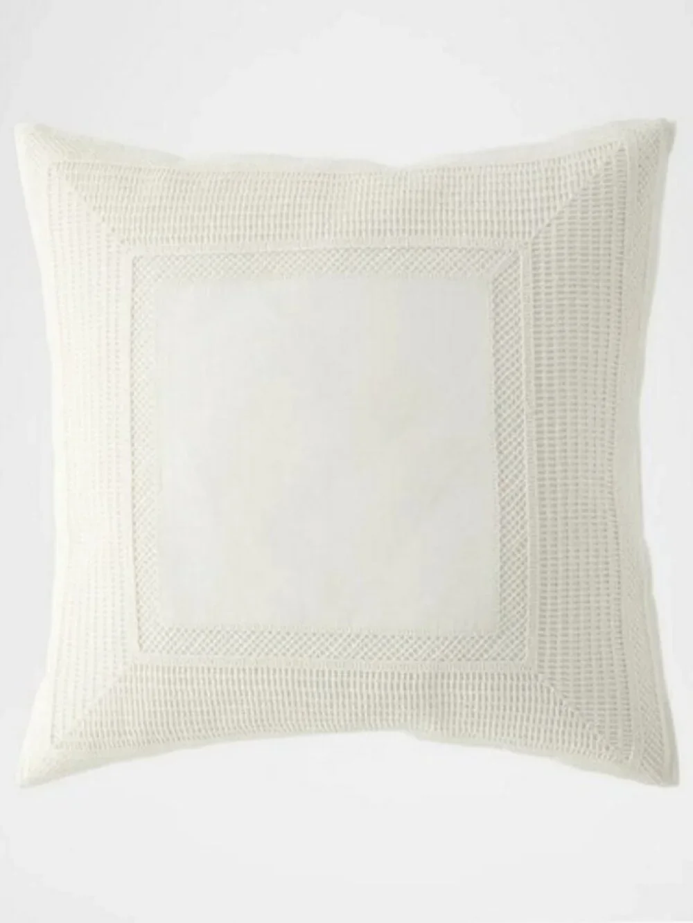 Ralph Lauren Home Adalia Collection - Caden Euro Sham - White 26
